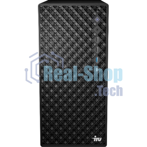 Компьютер IRU Tactio 520B6SB MT Ryzen 5 8500G (3.5) 16Gb SSD 512Gb RGr FreeDOS 2.5Gigabit 450W черный (RUS) (2116603)