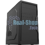 Компьютерный корпус с блоком питания 450Вт. Case Foxline FL-733, mATX, 2x5.25EXT, 2x3.5EXT, 5x3.5INT, 2xUSB 2.0, HDA, w/o FAN, w/450W ATX PSU, w/1.2m EU pwr cord