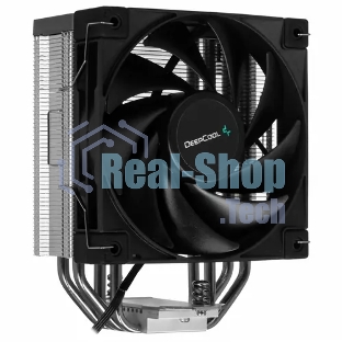Кулер для процессора DEEPCOOL AK400 черный, 120 мм, алюминий/медь, 1850 об/мин, 29 дБ, 4 pin, 220 Вт, 155 мм