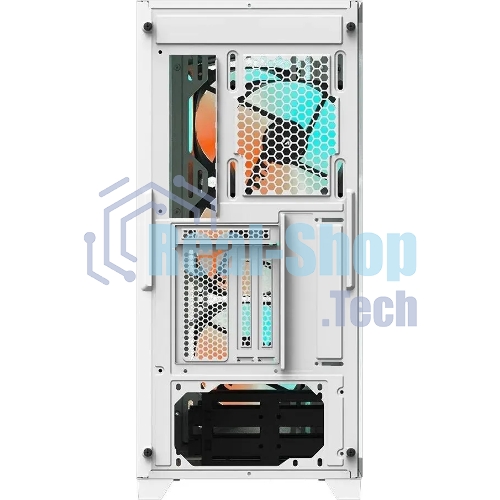 Компьютерный корпус Gigabyte C301GW белый без БП ATX 4x120мм 4x140мм 2xUSB 3.0 audio bott PSU