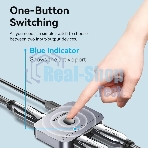 Переключатель - разветвитель Vention HDMI v2.1 двунаправленный 2x1/1x2