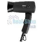 Фен BBK BHD0801 черный, 1000 Вт, компактный