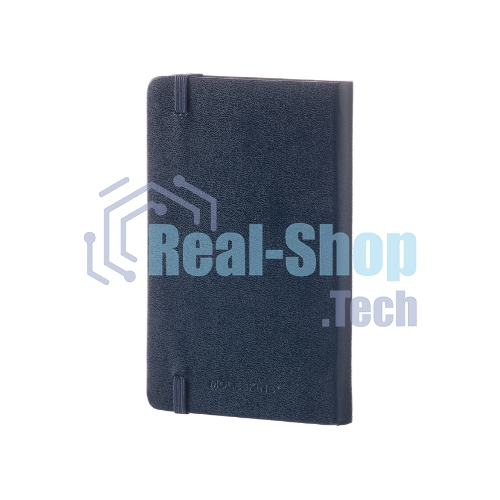 Блокнот Moleskine CLASSIC MM710B20 Pocket 90x140 мм, 192 страниц, линейка, твердая обложка, синий сапфир