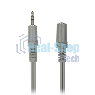 Кабель-удлинитель Smartbuy 3.5 Jack (M) - 3.5 Jack (F), стерео, аудио, 1,8 м, пакете (KA-321-350)