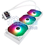 Водяное охлаждение для процессора Thermalright Frozen Warframe 420 ARGB (420мм, LED, White, ARGB/Fans: 3x140мм, 88.7CFM, 29.8dBA, 1750RPM/Pump height 60мм, 23dBA, 3000RPM, Rad thickness 27мм/S: 1851, 1700, 1200, 115X, 2011, 2066, AM5, AM4)