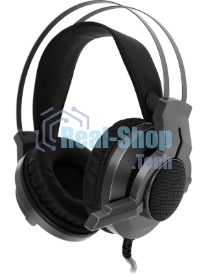 Гарнитура Bloody G437 чёрный, проводная, подсветка
