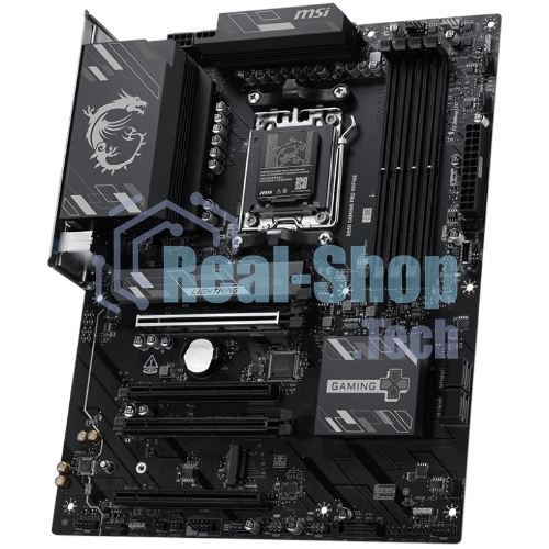 Материнская плата MSI B850 GAMING PRO WIFI6E B850, AM5, 4хDDR5, 4хPCIEx16, 2хM.2, 2хTypeC, 3хUSB3.2Gen2, 6хUSB3.2Gen1, 4хUSB2.0, 4хSATA3.0, 2.5G, DP, HDMI, ATX, RTL