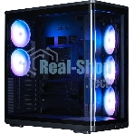 Компьютерный корпус ZALMAN MidTower P60 black (ATX, без БП, 2xUSB 3.0+USB Type C, 5x120мм ARGb) (Zalman P60 Black)
