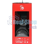 Гарнитура Bloody GR370 черный, беспроводная + проводная, Bluetooth, до 45 ч, подсветка