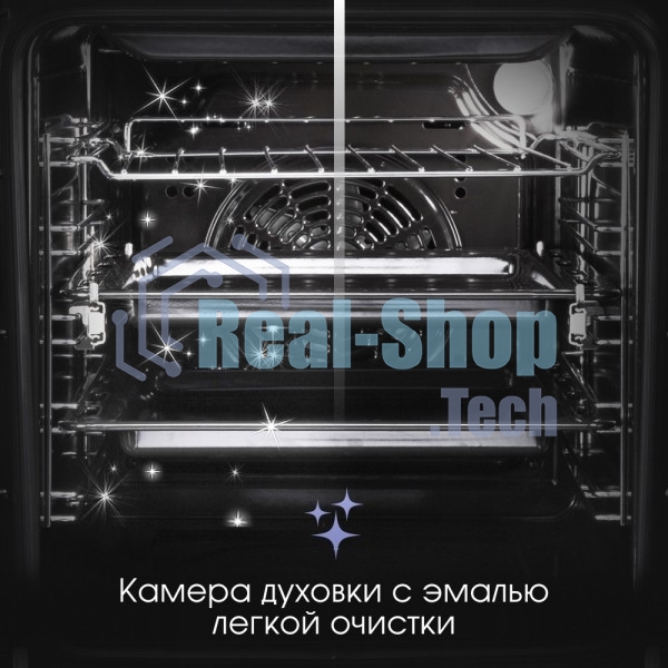 Духовой шкаф электрический встраиваемый Zigmund & Shtain E 145 S нержавеющая сталь