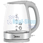 Чайник электрический Midea MK-8017 2200 Вт, 1.5 л, белый