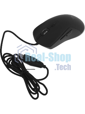 Мышь проводная Defender Arga GM-049 черный, 3600 dpi, USB, кнопки - 6