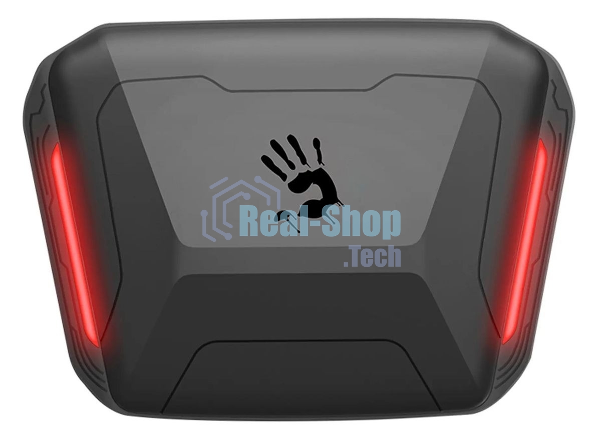 Гарнитура Bloody M70 чёрный-красный, беспроводная, Bluetooth, до 6 ч