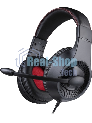 Гарнитура Redragon Pelias чёрный, проводная, 2 x mini jack 3.5 мм, подсветка