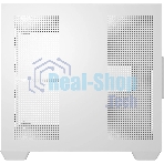 Компьютерный корпус Bloody CC-121 белый без БП mATX 7x120мм 1xUSB2.0 1xUSB3.0 audio