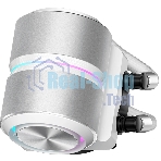 Система охлаждения Water Cooling System PCCooler DE360 Pro WH (300W, 360мм, White, ARGB Pump, Fans: 3x120мм, 86.73CFM, 32dBA, 2200RPM/Pump height 57мм, 28dBA, 3200RPM, Rad thickness 27мм/S: 1851, 1700, 1200, 115X, AM5, AM4, AM3)