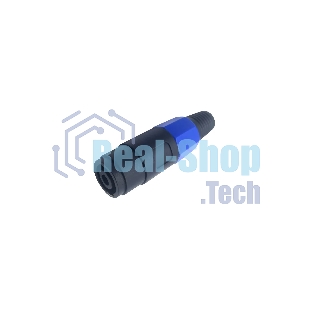 Комплект кабельных разъемов Wize WSKONF-4P-5 SpeakON 4 pin, (розетка), 5 шт. в комплекте