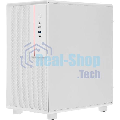Компьютерный корпус Accord M3301 белый без БП mATX 1xUSB 2.0 1xUSB 3.0 1xUSB3.1 audio bott PSU