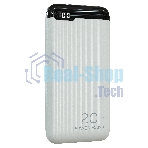 Портативный аккумулятор More choice (4620202550514) PB19-20 2USB 2.1A - 20000mAh белый