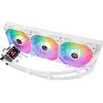 Водяное охлаждение для процессора Thermalright Frozen Warframe 420 ARGB (420мм, LED, White, ARGB/Fans: 3x140мм, 88.7CFM, 29.8dBA, 1750RPM/Pump height 60мм, 23dBA, 3000RPM, Rad thickness 27мм/S: 1851, 1700, 1200, 115X, 2011, 2066, AM5, AM4)