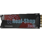 Накопитель SSD Samsung 990 Pro 4Tb, PCIe 4.0 x4, M.2 2280, NVMe, R/W 7450/6900, с радиатором