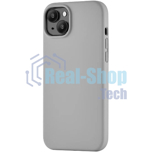 Чехол (клип-кейс) uBear для Apple iPhone 15 Plus Touch Mag Case with MagSafe серый (CS272MG67TH-I23M)