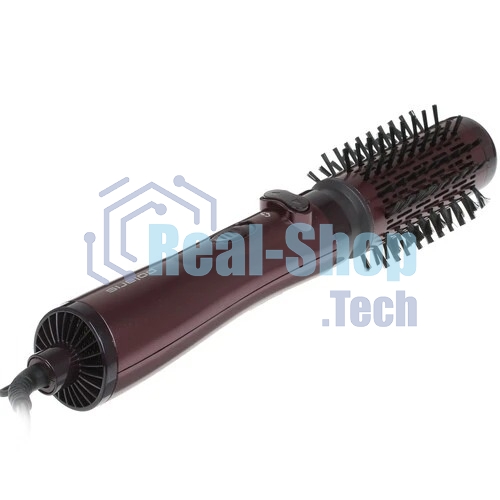 Фен-щётка Polaris PHS 1020RK лиловый, 1000 Вт, 35/50 мм