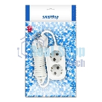 Удлинитель Smartbuy (SBE-16-2-02-Z) 2 гнз х 2,0 м (16А/3.5 кВт, ПВС 3х1.0)