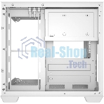 Компьютерный корпус Bloody CC-121 белый без БП mATX 7x120мм 1xUSB2.0 1xUSB3.0 audio