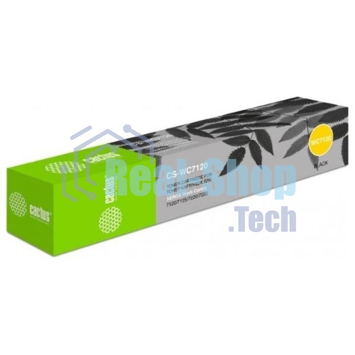 Картридж лазерный Cactus CS-WC7120R 006R01461 черный (22000 стр.) для Xerox WC 7120/7125/7220/7225