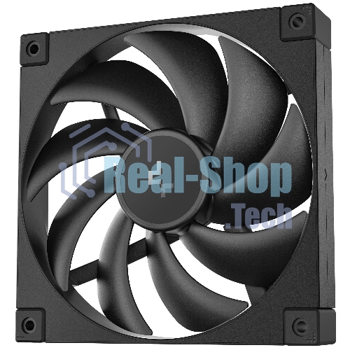 Вентилятор для корпуса DEEPCOOL FD14 черный, 140 мм, 1650 об/мин, 25.6 дБ, 4 pin