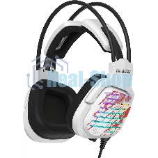 Гарнитура Bloody G565 белый, проводная, USB, подсветка