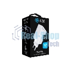 Сетевое зарядное устройство Qumo Energy PD 35W (Charger 0074), два порта: Type-C PD + Type-C PD, белый