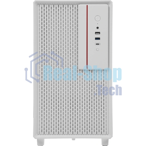 Компьютерный корпус Accord M3301 белый без БП mATX 1xUSB 2.0 1xUSB 3.0 1xUSB3.1 audio bott PSU