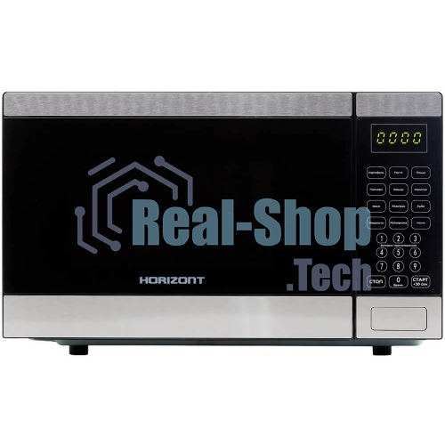 Микроволновая печь Horizont 25L SOLO черная/серебро HSD254BX 850W