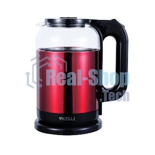 Чайник электрический Kelli KL-1807 Красный