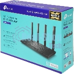 Роутер TP-Link AX1500 Dual-Band Wi-Fi 6 RouterSPEED: 300 Mbps at 2.4 GHz + 1201Mbps at 5 GHzSPEC: 4× Antennas, 1GHz Dual Core CPU, 1× Gigabit WAN Port + 3× Gigabit LAN Ports, 1024-QAM, OFDMAFEATURE: Tether App, WPA3, Access Point Mode, IPv6 Supported, IPTV, Bea