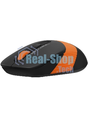 Мышь беспроводная A4Tech Fstyler FG10S черный/оранжевый, 2000 dpi, радиоканал, USB, кнопки - 4