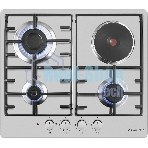 Комбинированная варочная панель (электрическая+газовая) Maunfeld EEHS.64.3CS/KG