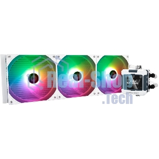 Водяное охлаждение для процессора Thermalright Frozen Warframe 420 ARGB (420мм, LED, White, ARGB/Fans: 3x140мм, 88.7CFM, 29.8dBA, 1750RPM/Pump height 60мм, 23dBA, 3000RPM, Rad thickness 27мм/S: 1851, 1700, 1200, 115X, 2011, 2066, AM5, AM4)