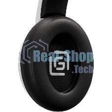 Гарнитура Oklick HS-L710G белый/чёрный, проводная, USB, подсветка