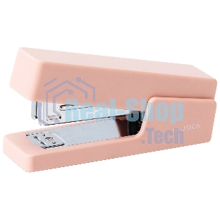 Степлер Deli ENS084 Nusign 24/6 26/6 (20 листов) розовый 100 скоб, коробка