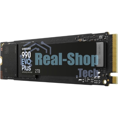 Накопитель SSD Samsung 990 EVO Plus, 2Tb, M.2 2280, PCIe 4.0 x4, NVMe, R/W 7250/6300