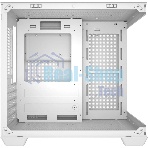 Компьютерный корпус Bloody CC-121 белый без БП mATX 7x120мм 1xUSB2.0 1xUSB3.0 audio