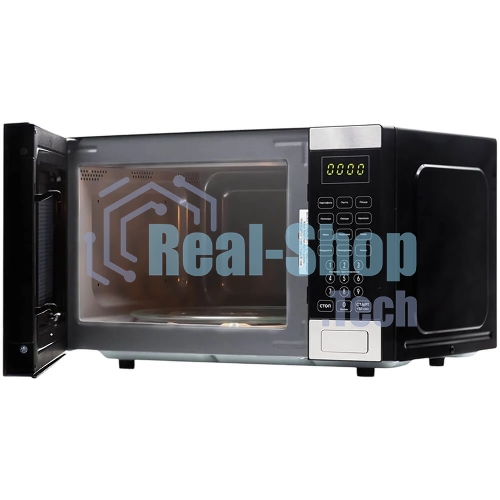 Микроволновая печь Horizont 25L SOLO черная/серебро HSD254BX 850W
