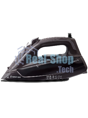 Утюг BRAYER BR4020 коричневый/черный, 2600 Вт, 25 г/мин, 140 г/мин, 380 мл