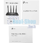 Роутер TP-Link AX1500 Dual-Band Wi-Fi 6 RouterSPEED: 300 Mbps at 2.4 GHz + 1201Mbps at 5 GHzSPEC: 4× Antennas, 1GHz Dual Core CPU, 1× Gigabit WAN Port + 3× Gigabit LAN Ports, 1024-QAM, OFDMAFEATURE: Tether App, WPA3, Access Point Mode, IPv6 Supported, IPTV, Bea