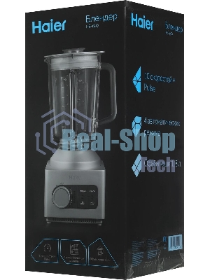 Блендер стационарный Haier HB-600 серый, 1200 Вт, плавная регулировка