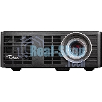 Проектор Optoma ML750e (DLP, LED, WXGA 1280x800, 700Lm, 15000:1, HDMI, USB, MHL, MicroSD, 1x1W speaker, 3D Ready, led 20000hrs, черный, 0.38kg)
