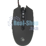 Мышь проводная A4Tech Bloody Q80 черный, 3200 dpi, USB, кнопки - 8